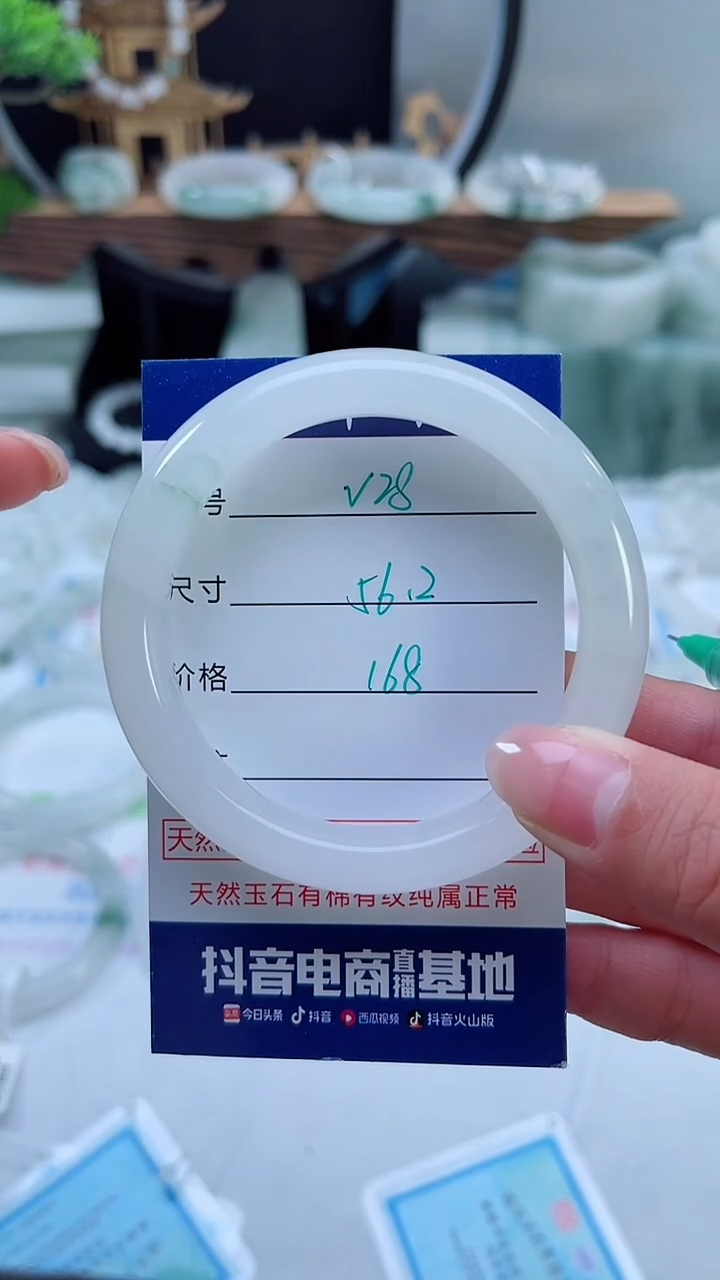 未镶嵌首饰石英质玉（天山翠）28