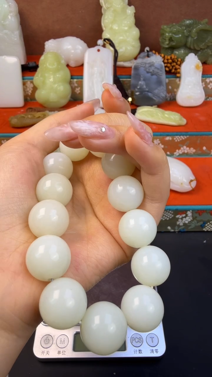 未镶嵌手串和田玉和田玉