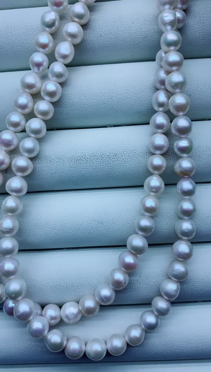 项链未镶嵌淡水珍珠项链多样性发其一