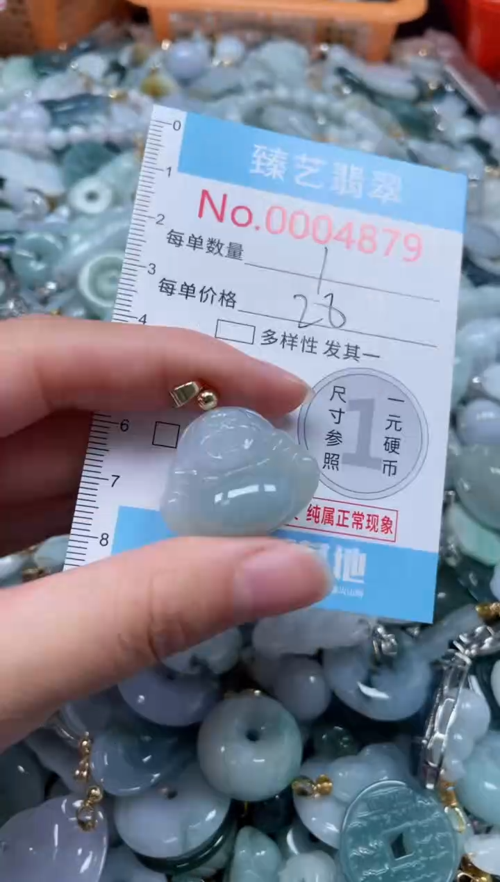 颈饰未镶嵌翡翠4879