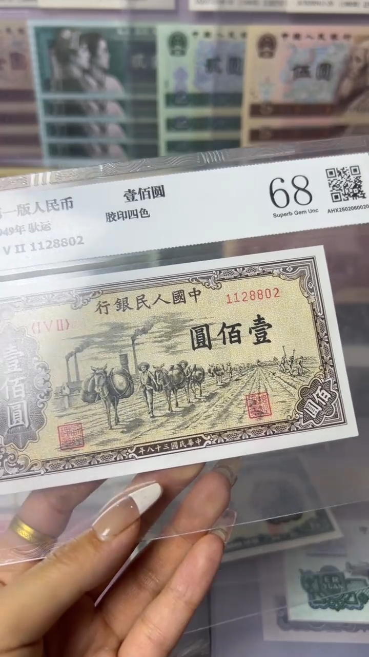 【闪购商品】第一套人民币100元驮运