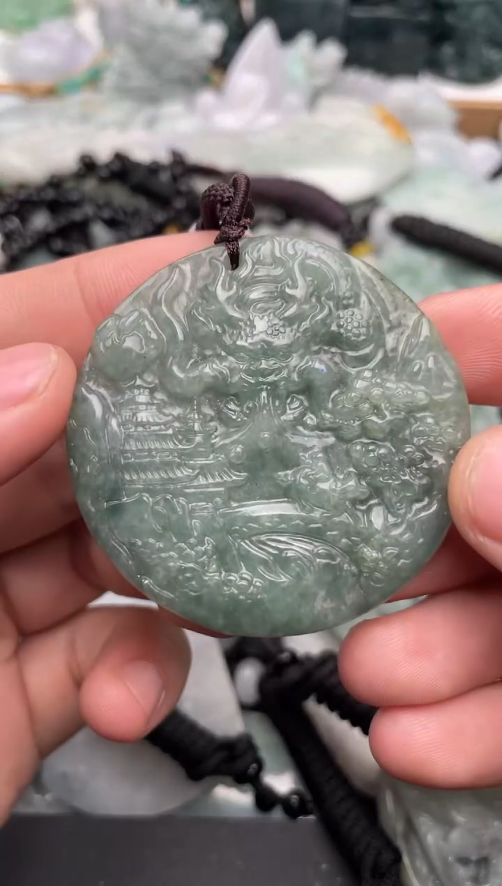 吊坠(不含链)未镶嵌翡翠1