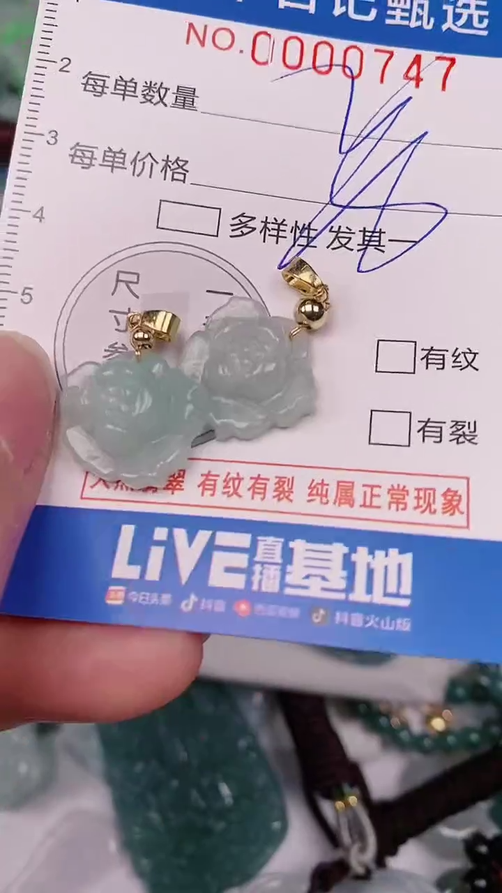 【闪购商品】翡翠颈饰未镶嵌00000747