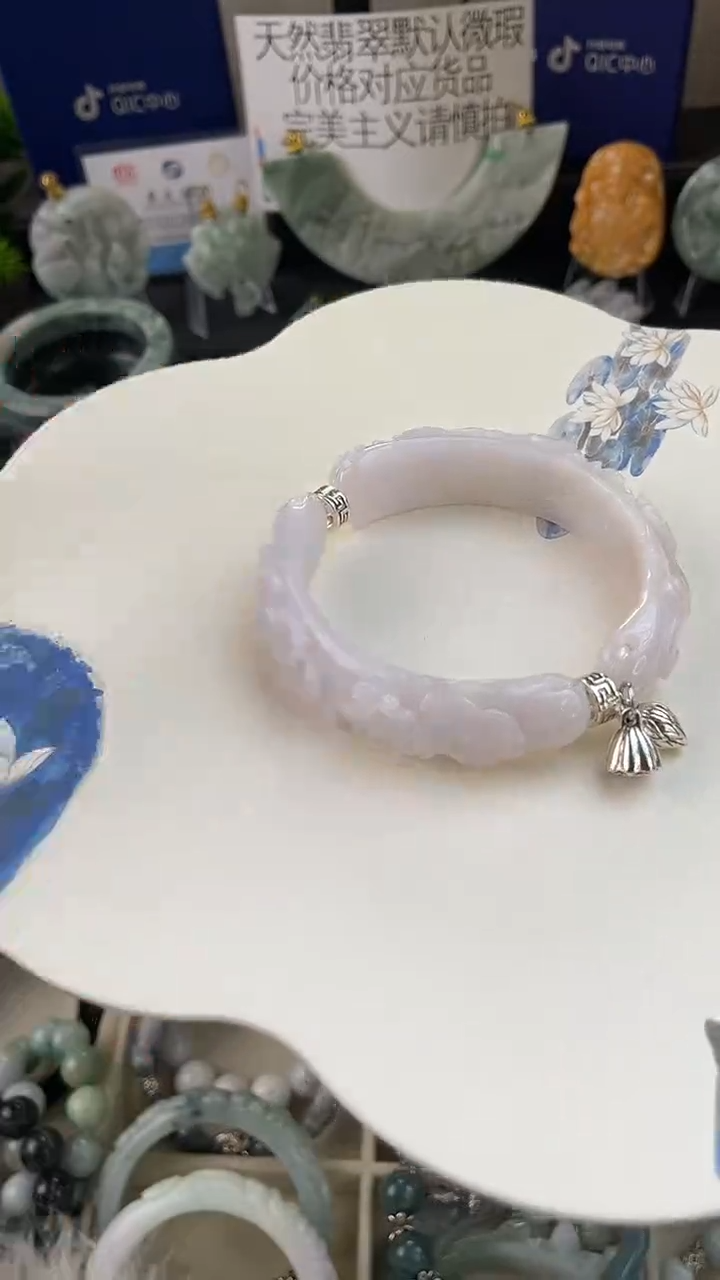 未镶嵌手链翡翠木*手工定制默认微瑕主播介绍为准