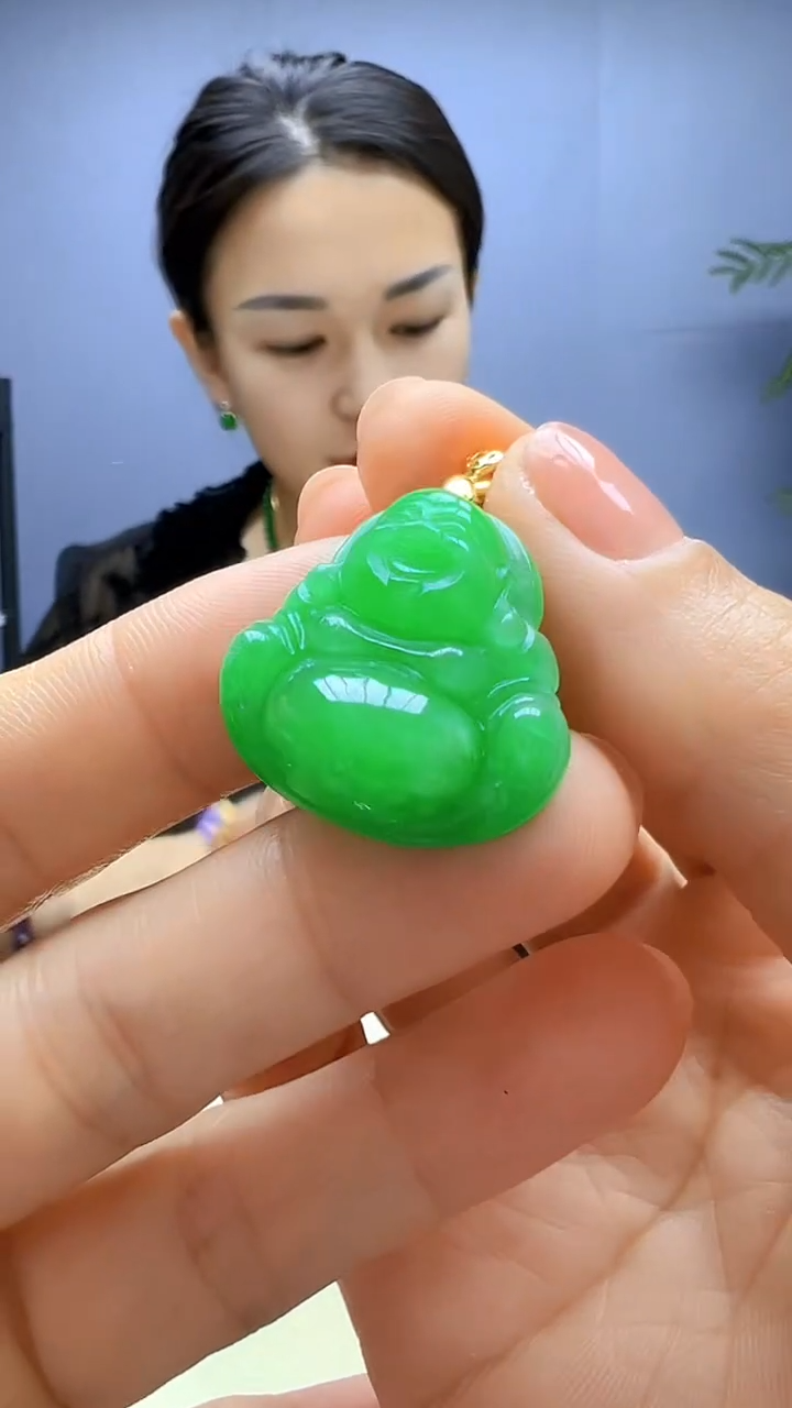 静柏diy严选颈饰佛公吊坠