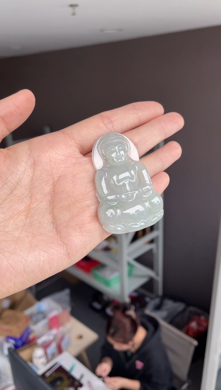 吊坠(不含链)未镶嵌翡翠天然缅甸A货翡翠