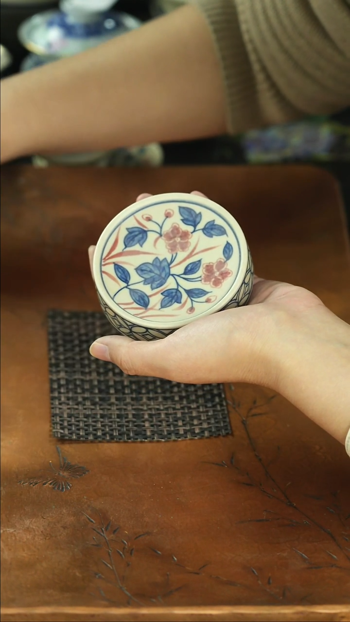 炸茶具 天冷了 围炉煮茶中~~