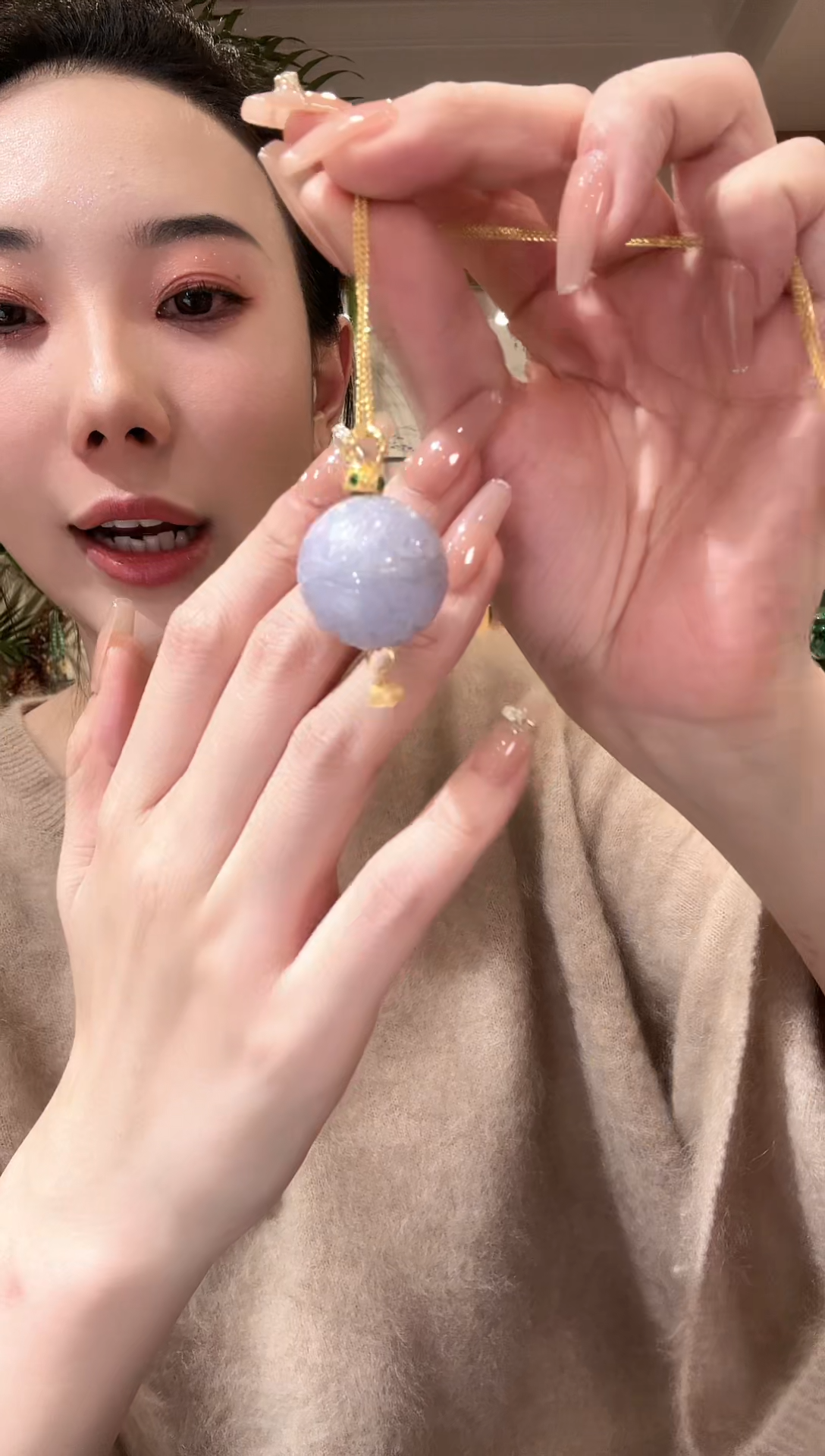 【闪购商品】翡翠颈饰未镶嵌国风