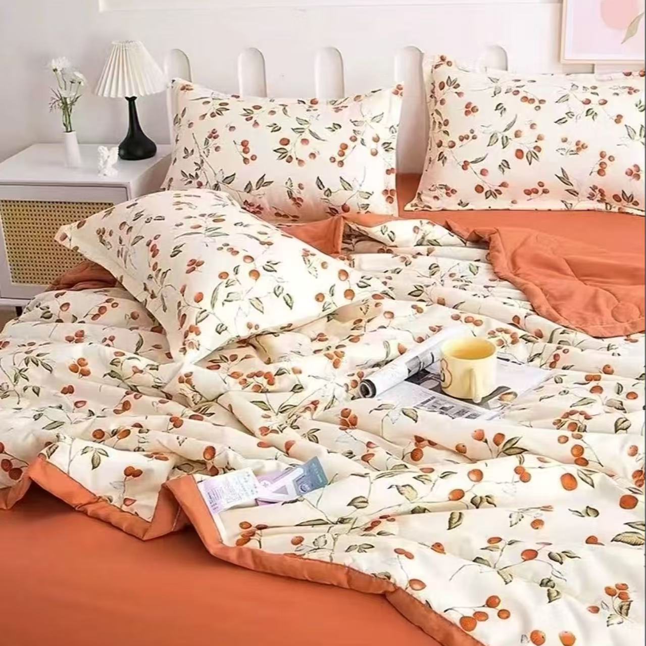 夏季轻奢夏凉被空调被盖被可机洗水洗（15天试睡）