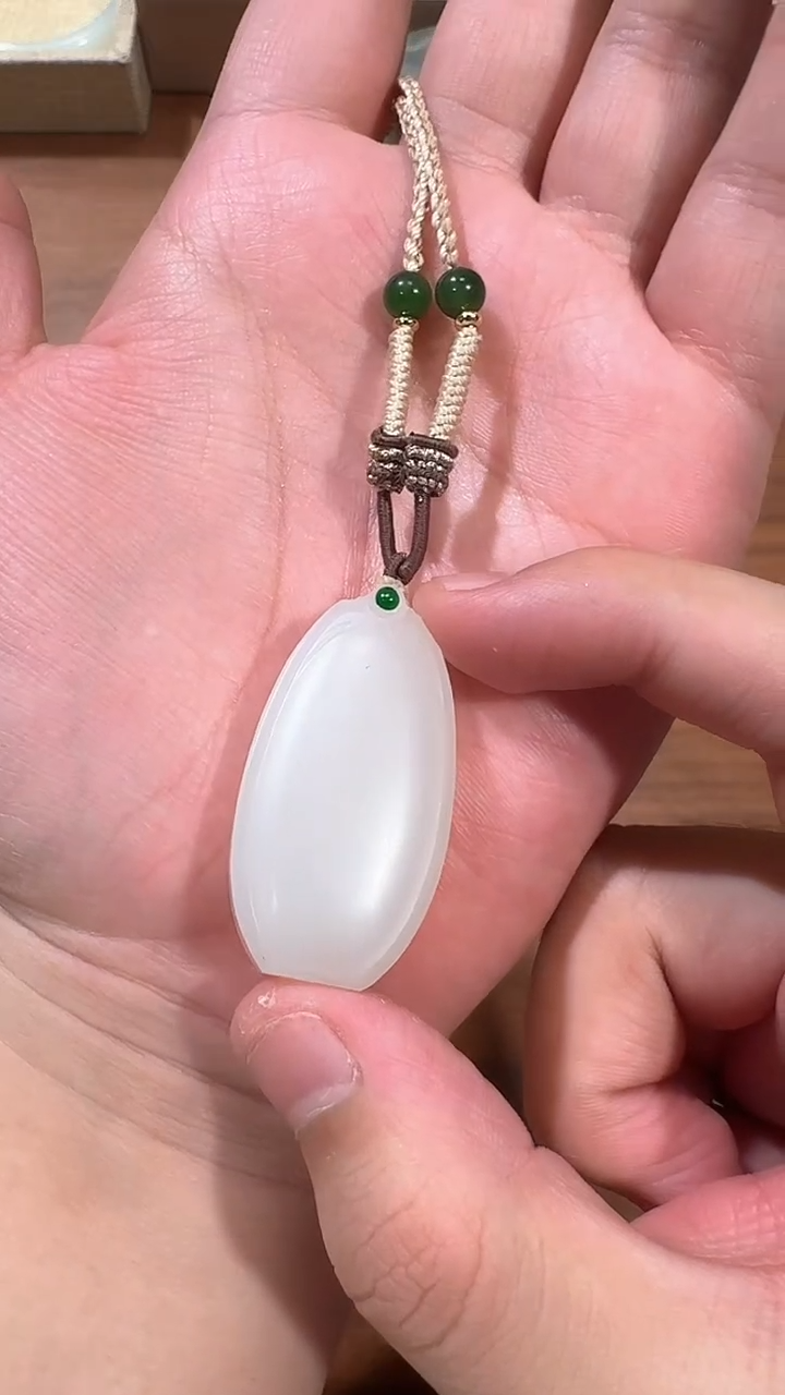 【闪购商品】和田玉吊坠未镶嵌13-98平安牌