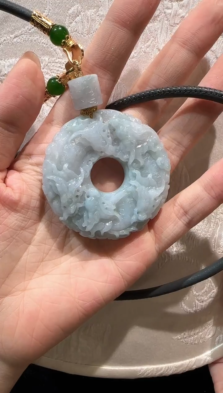 【闪购商品】翡翠颈饰未镶嵌国风