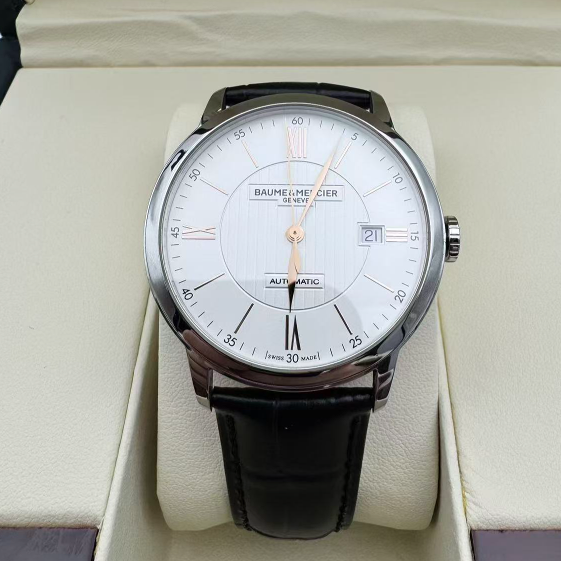 95新 Baume et Mercier/名士 名士/克莱斯麦系列/表径40mm