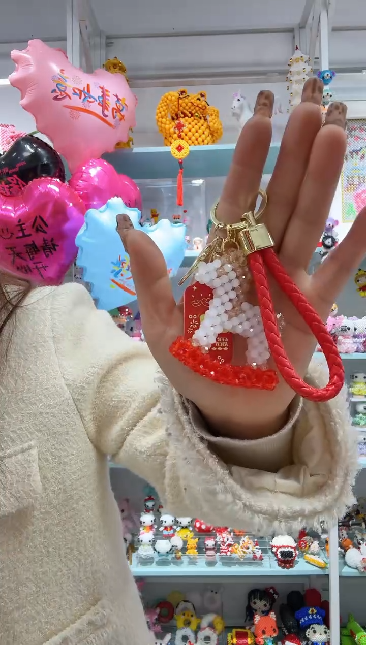 玻璃31009材料包-小木马加祝福牌