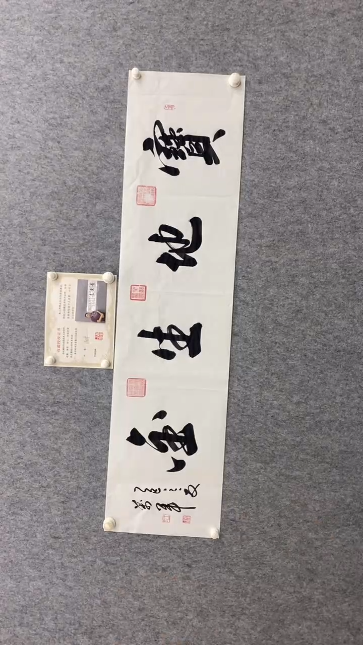 书法王万军140*35宝地生金
