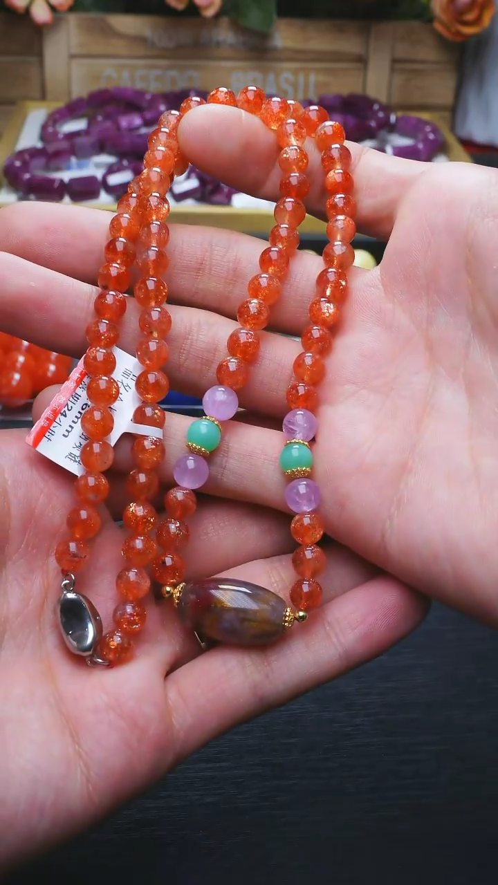 【闪购商品】长石L006金太阳原创项链未镶嵌多样性发其一