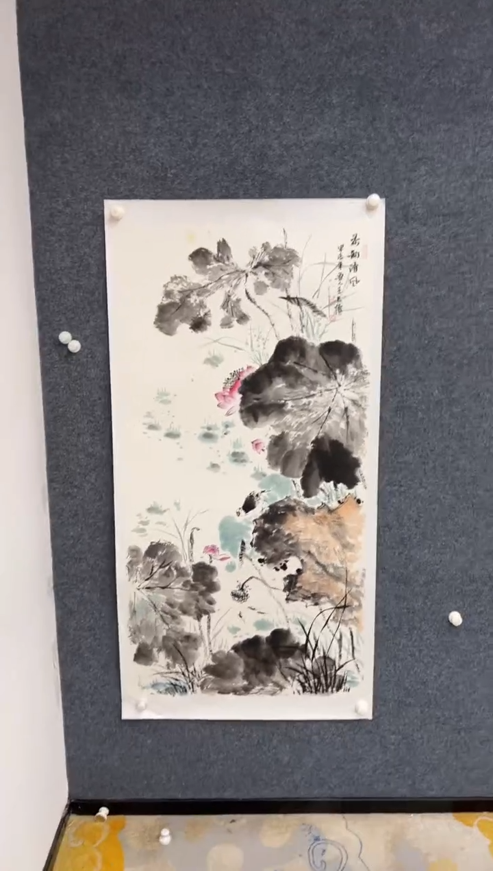 【闪购商品】国画2.8-王夫怀-4尺花鸟-043