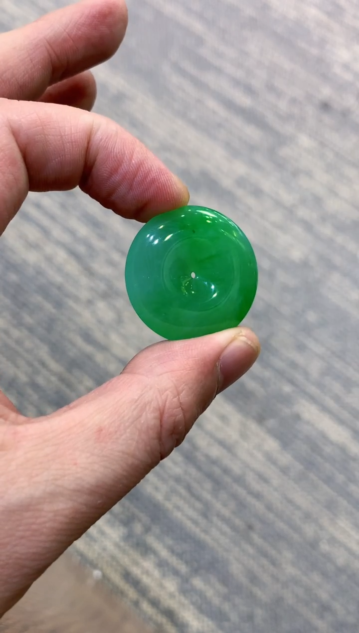 颈饰未镶嵌翡翠天然A货翡翠