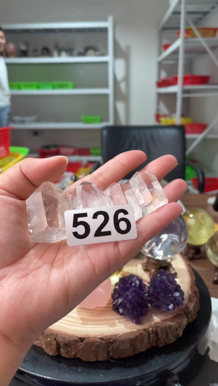 未镶嵌水晶大型摆件（非配饰）白水晶柱子多样性发其一526