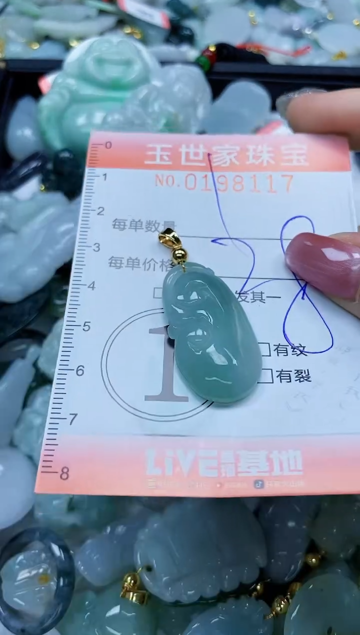 【闪购商品】翡翠颈饰未镶嵌闪购0198117