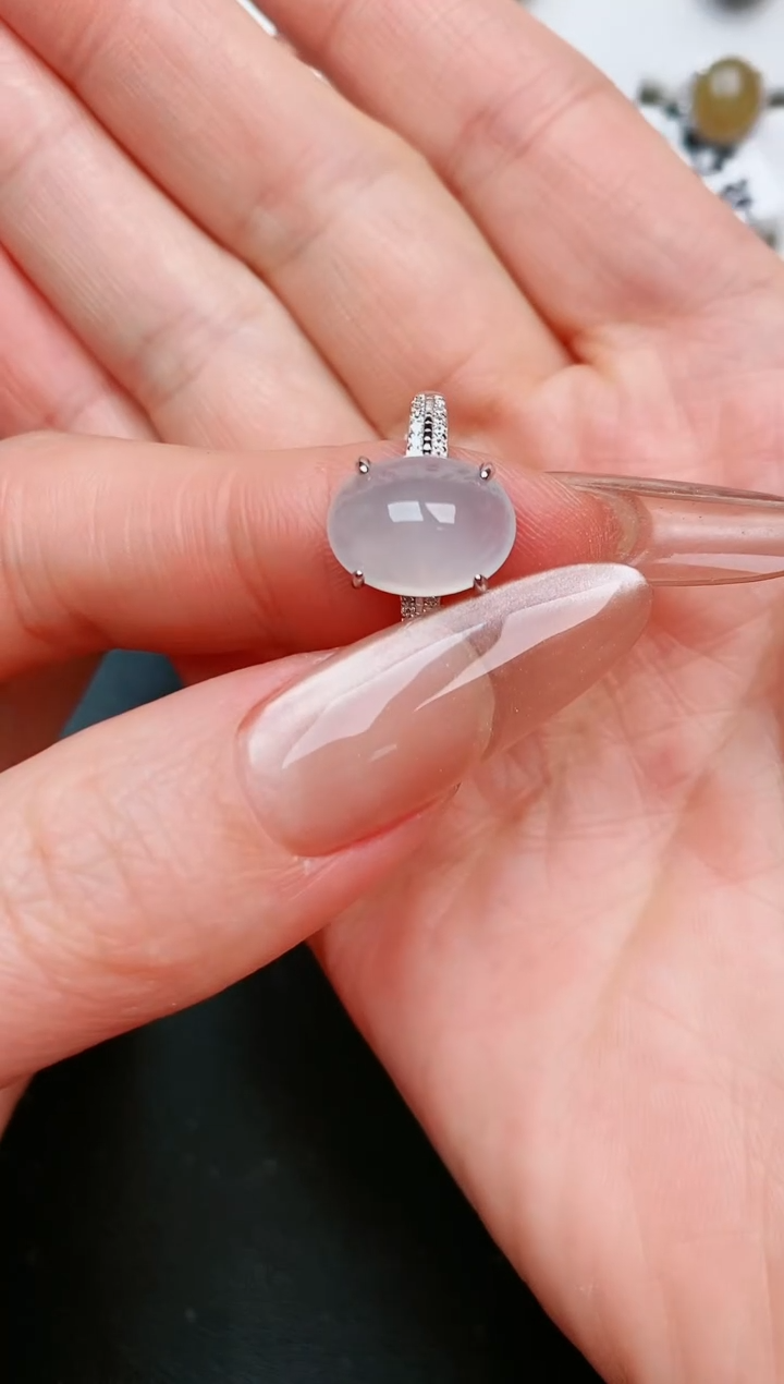 【闪购商品】翡翠戒指银S925镶嵌......