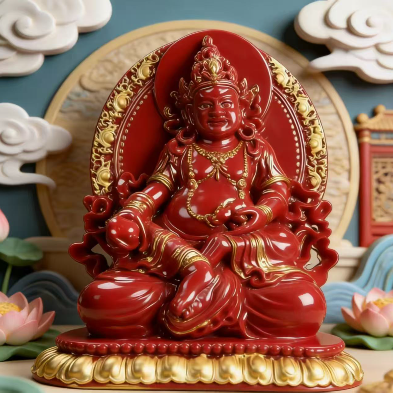 八方来财精美摆件