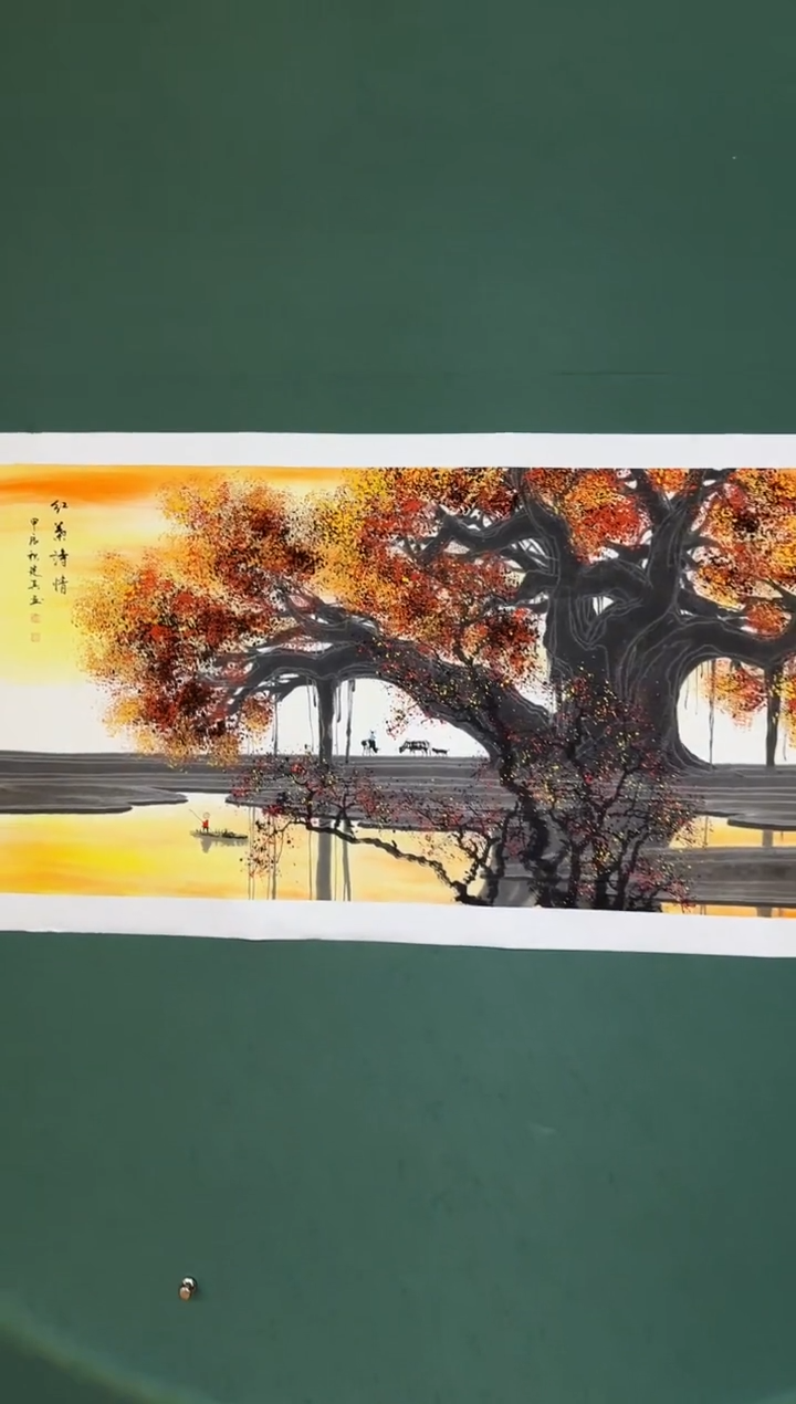 国画周建真老师绘画作品27-50