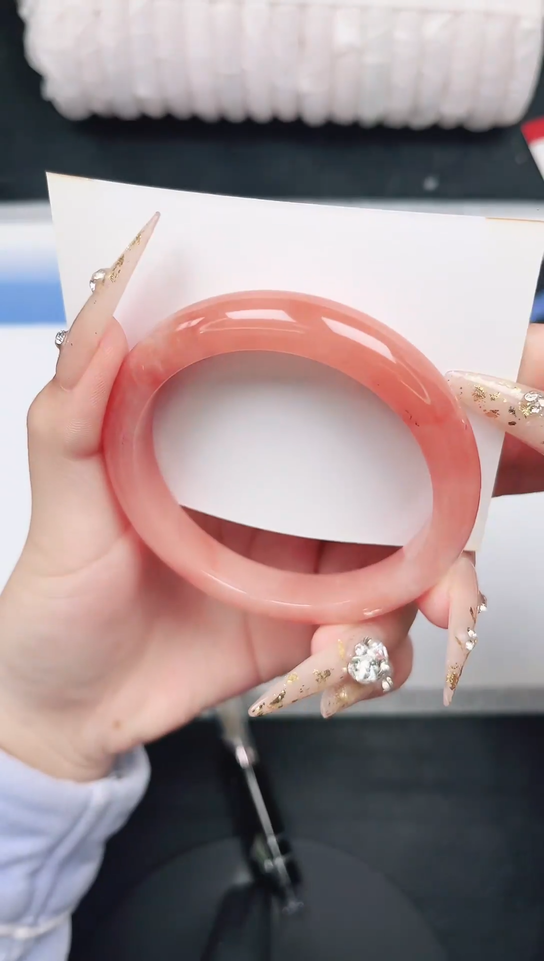 未镶嵌手镯石英质玉45-58