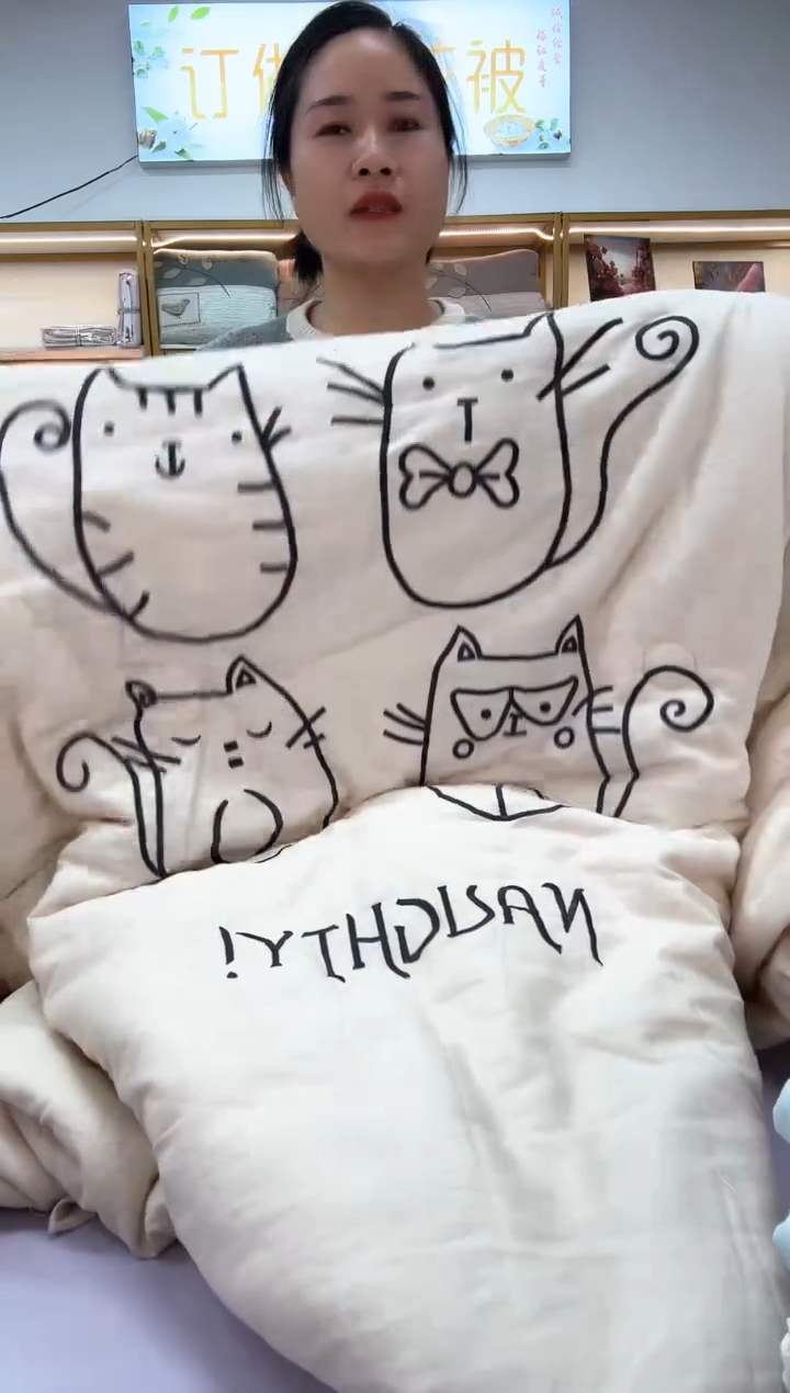 棉外贸多功能春秋被   