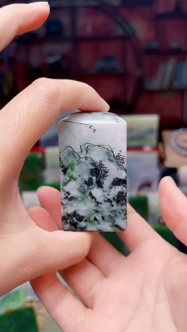 独山玉未镶嵌印章109