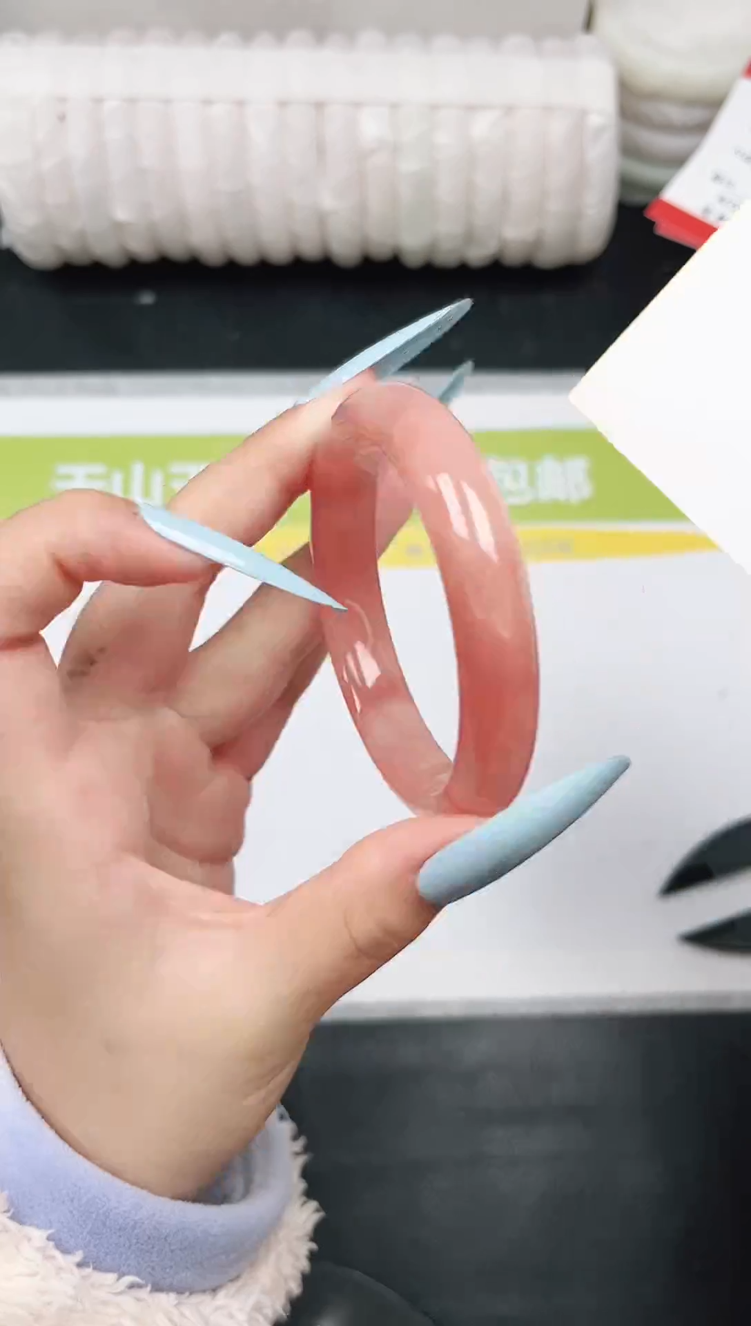 未镶嵌手镯石英质玉117-53