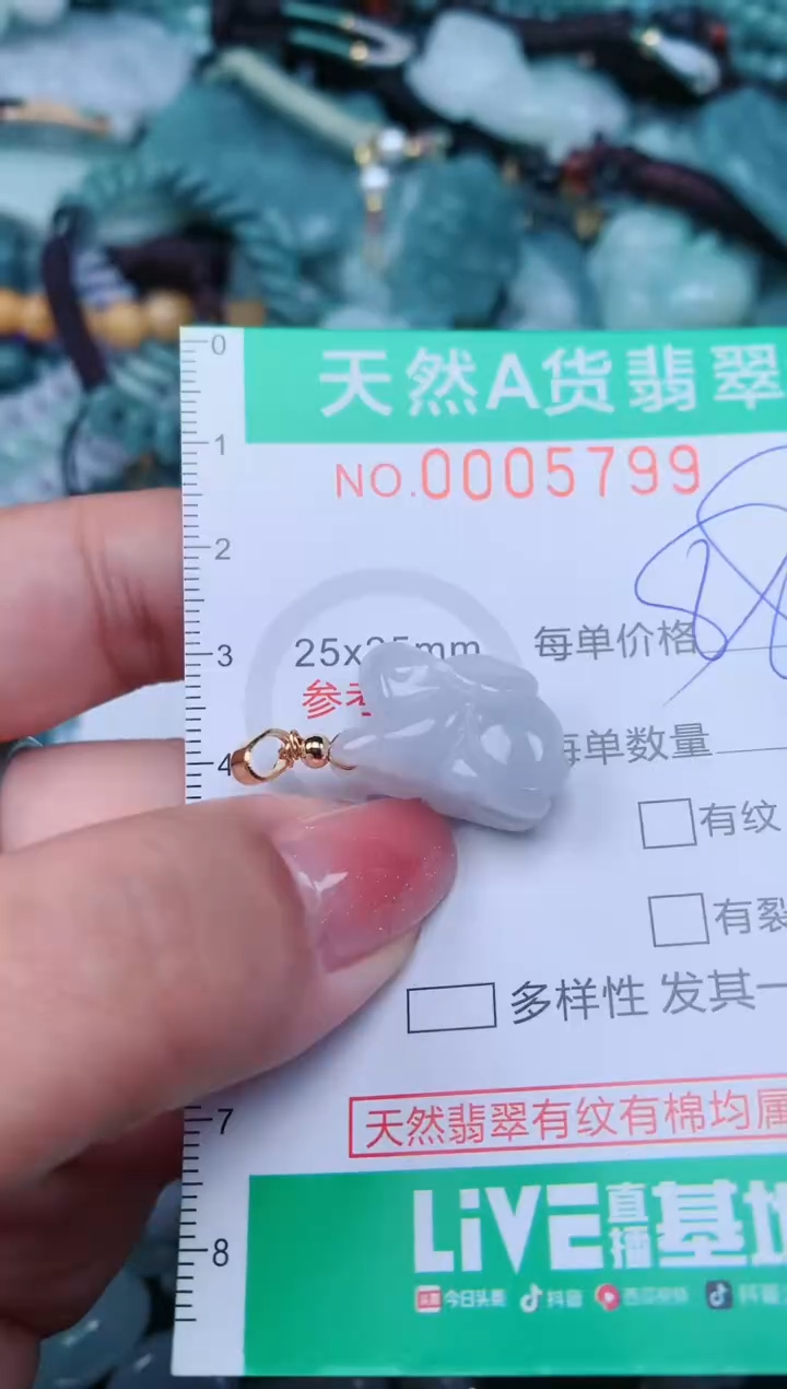 【闪购商品】翡翠颈饰未镶嵌.0005799