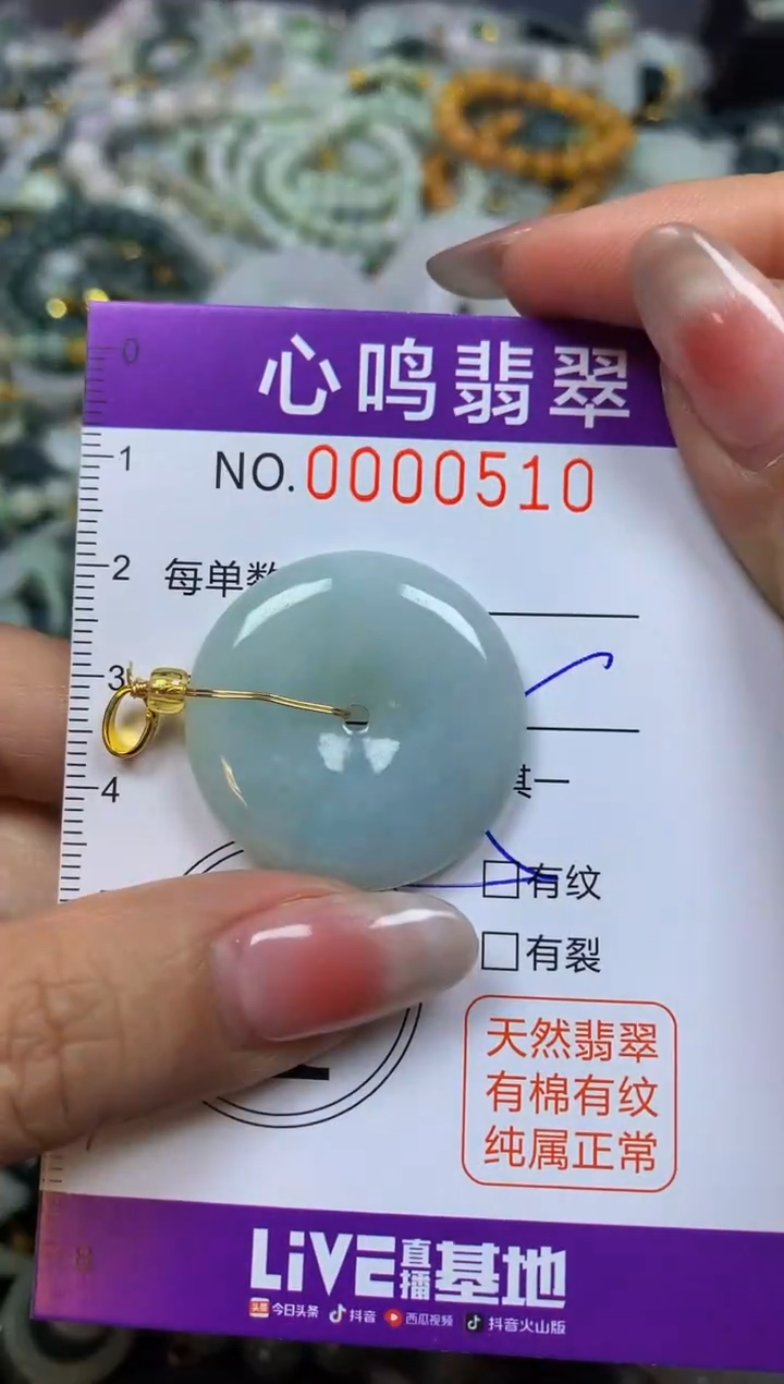 【闪购商品】翡翠颈饰未镶嵌闪购00510