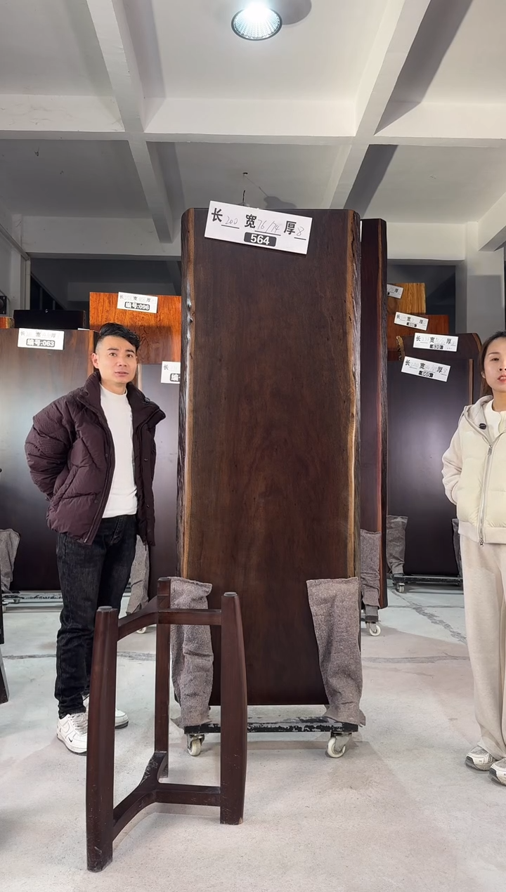 木（非红木类）564刚果黑檀200*76*74*8