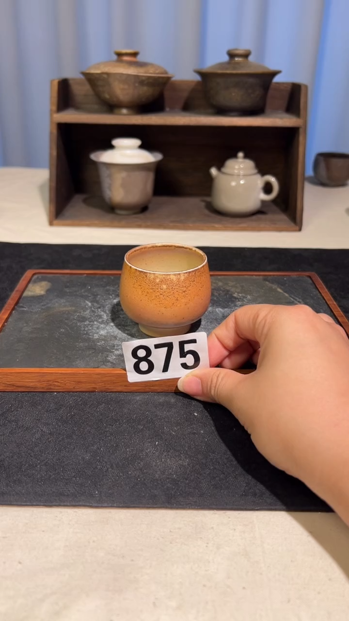 景德镇纯柴烧裸烧全手工A875