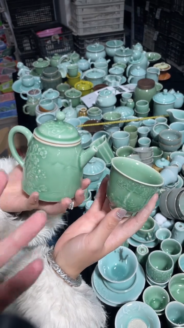 【闪购商品】1壶1杯 特价 福利  慧仙青瓷