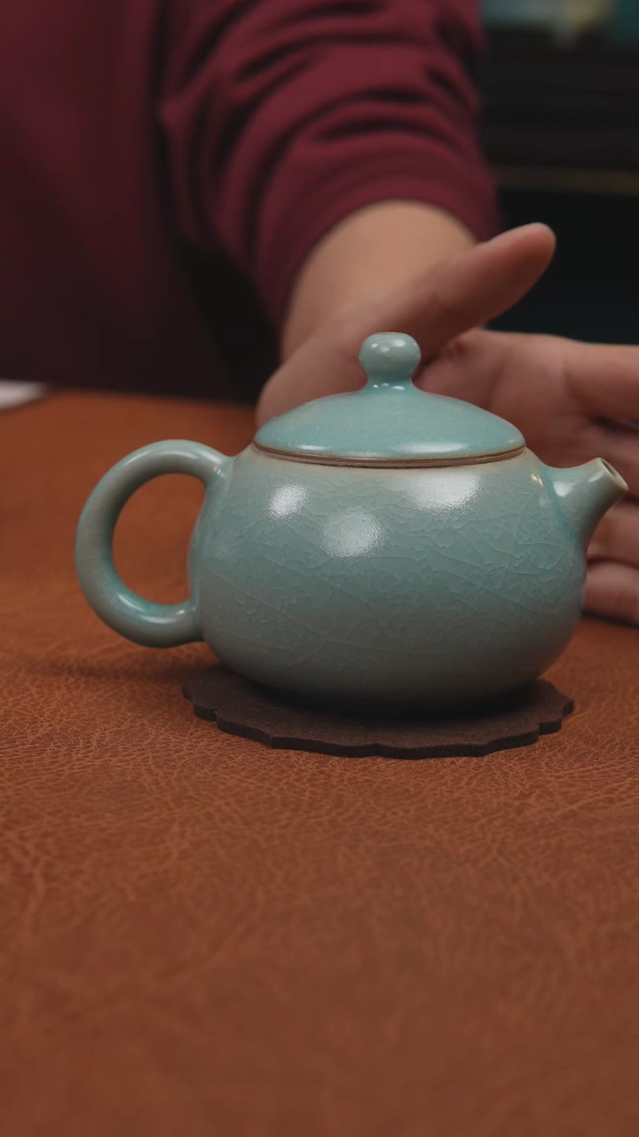 【闪购商品】杯汝州原产地原矿釉仿古西施壶