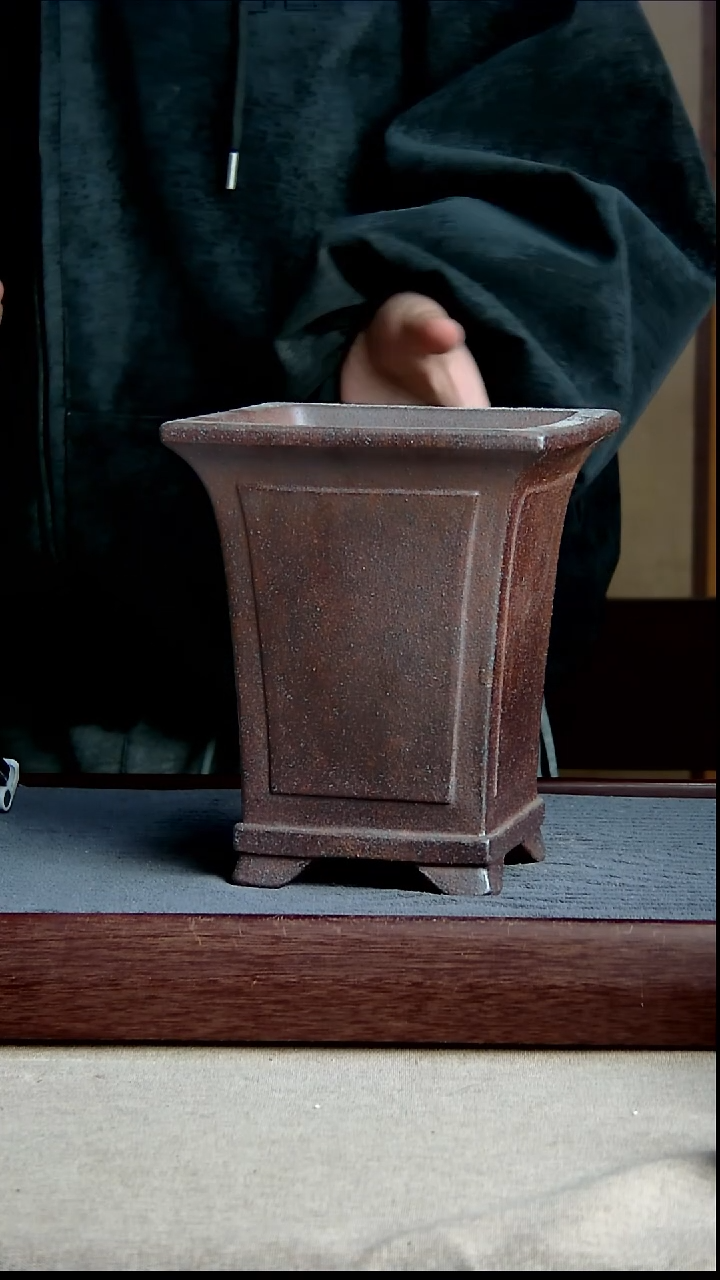 紫砂花盆14*19内径紫砂花盆