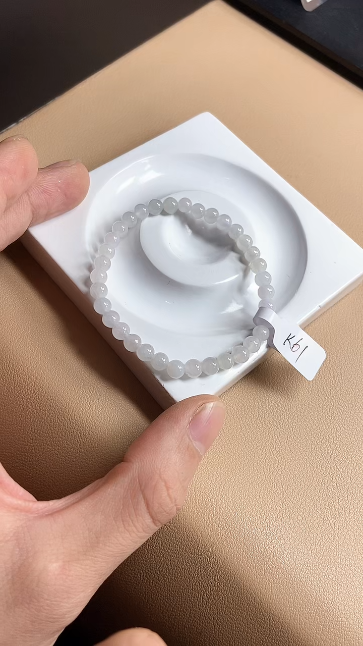 【闪购商品】翡翠手串未镶嵌天然A货翡翠手串K61