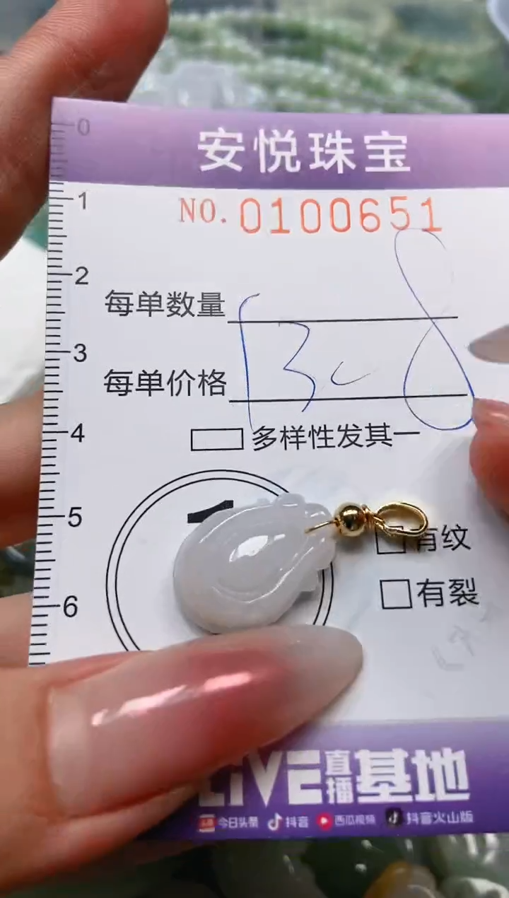 【闪购商品】翡翠颈饰未镶嵌闪购0100651