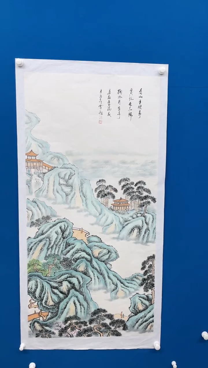 【闪购商品】国画张-四尺山水/无框/W