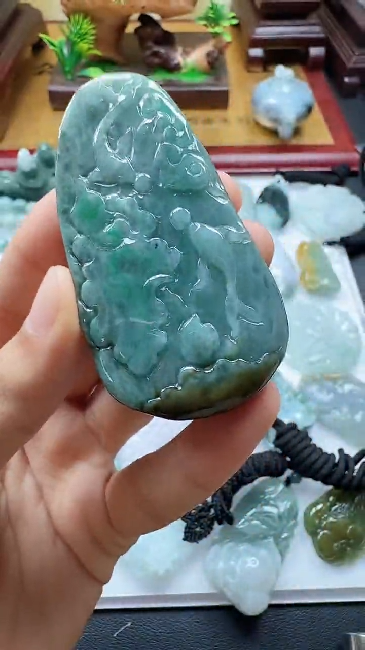 吊坠(不含链)未镶嵌翡翠1