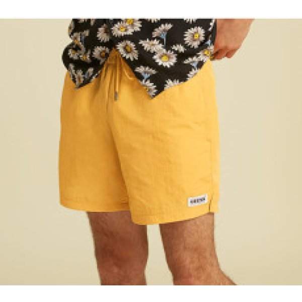 GUESS 男潮流休闲五分短裤-M1GQ00RC481