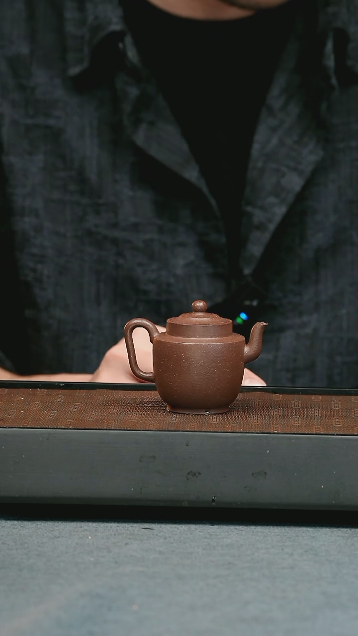 【闪购商品】紫砂茶壶五堂 折肩宫灯-时大彬.于茶香室制