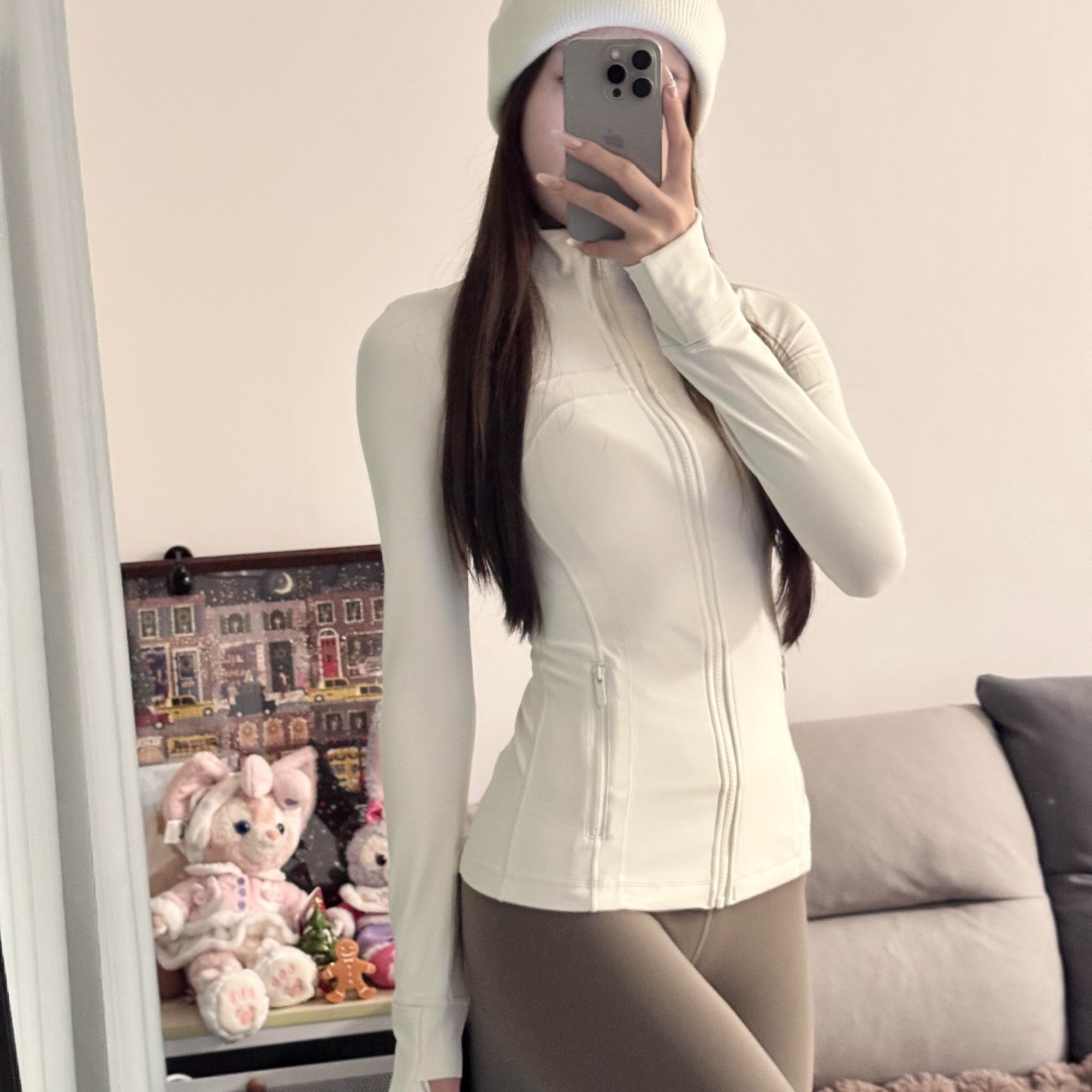 Lulu EpochDF-立领第三代无网纱修身瑜伽服---YXYH