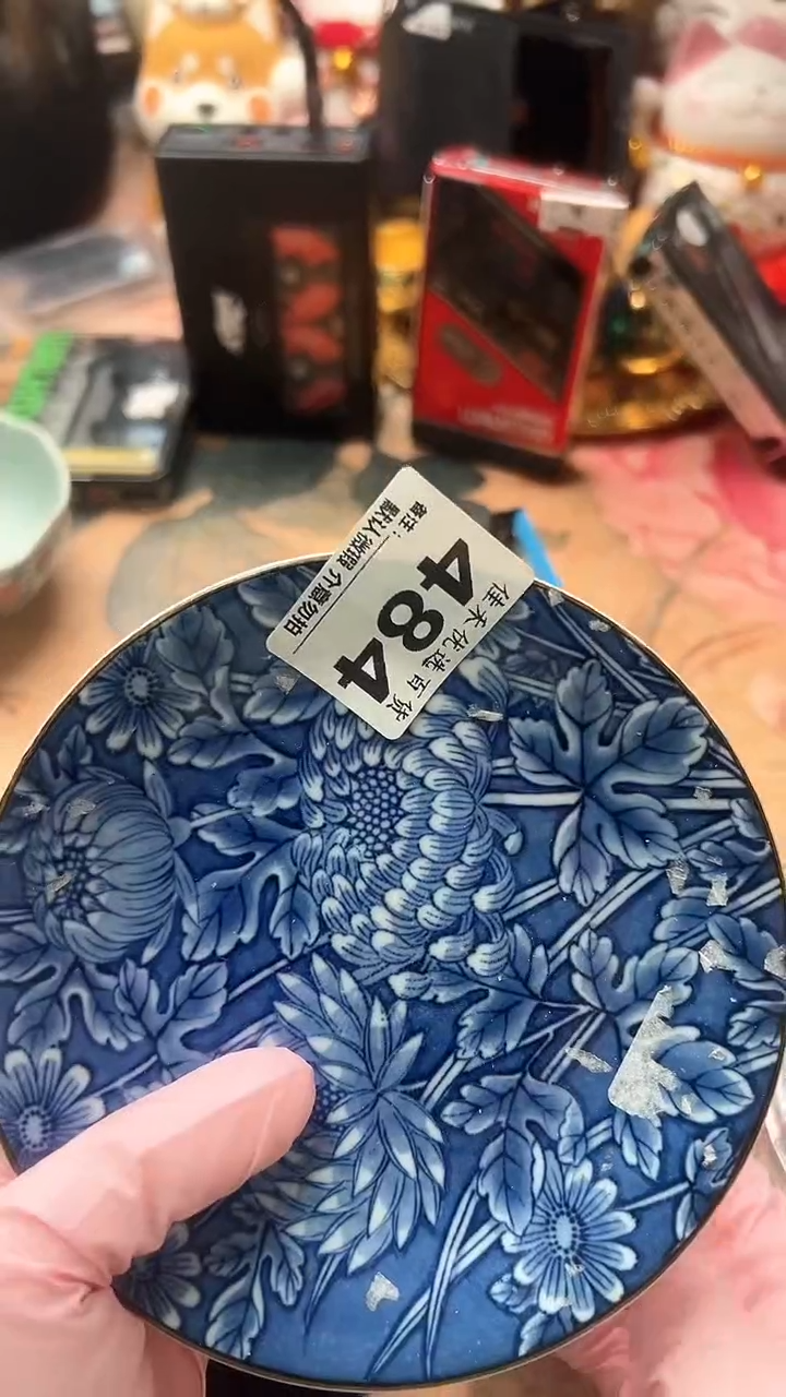 手工艺品琉璃覺****仨瓷器   花纹图案