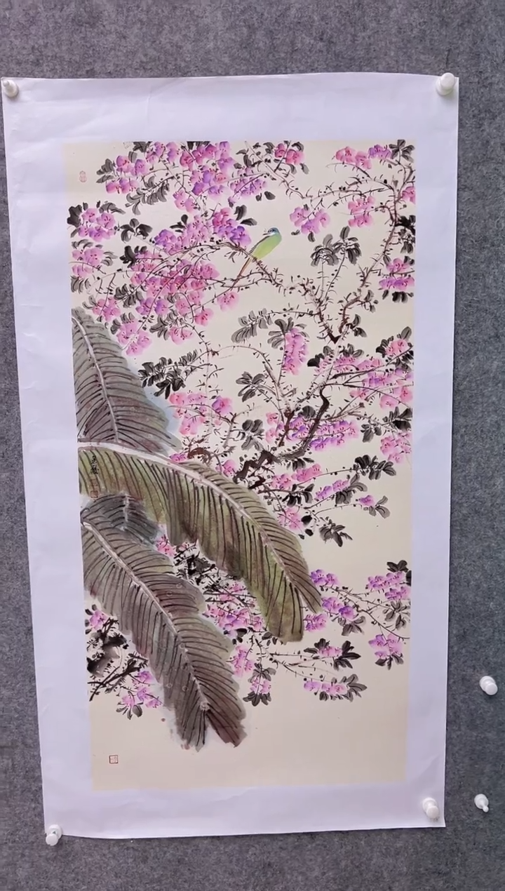 【闪购商品】绘画郭慧庆-8平尺-国画作品