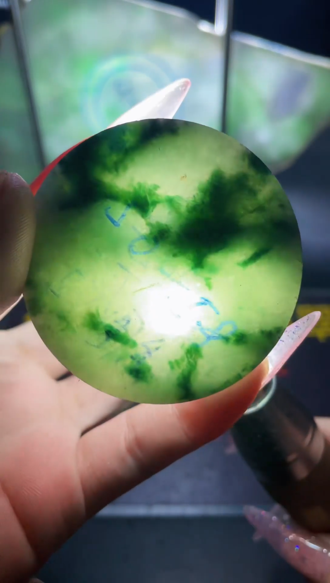 颈饰未镶嵌翡翠红*果翡翠