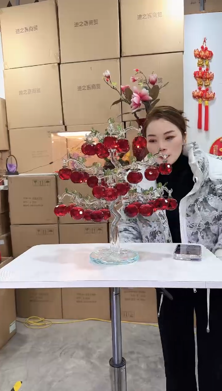 【闪购商品】无铅玻璃悠悠I-花器-95早