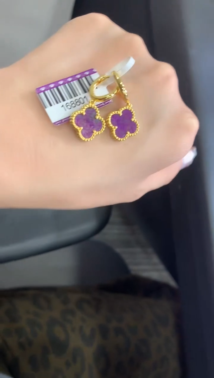 【闪购商品】苏纪石（舒俱来）.银S925镶嵌舒俱来耳饰