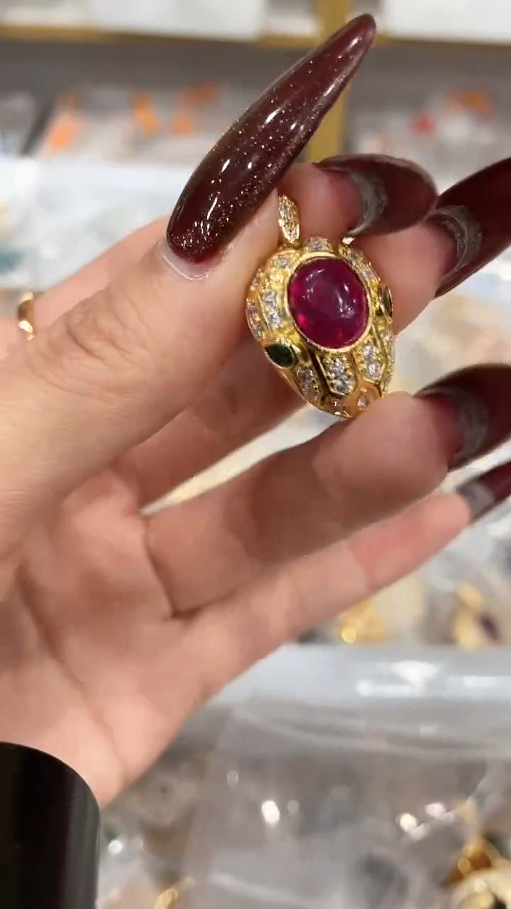 【闪购商品】合成钻石合金q637时尚气质饰品